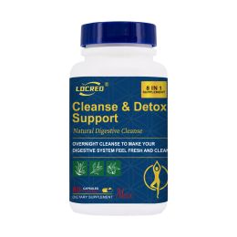 Cleanse & Detox Capsule With Senna Leaf Supports Digestive Health 60 Capsules (Option: 60Capsules)